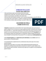 Cefaleea Curs Studenti PDF