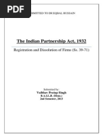 Indian Partnership Act, 1932