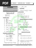 Práctica - Álgebra - Logaritmos