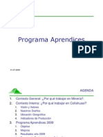 Programa Aprendices - Presentación de Collahuasi