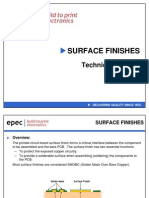 PCB Surface Finishes