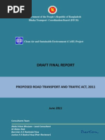 Road and Traffic Act of Bangladesh