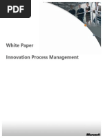 White Paper Innovation Process Management