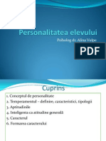 Curs Personalitatea