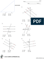 3 2 Transversal and Parallel Withvariables Quiz 2