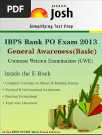 Ibps Bank Po Exam 2013