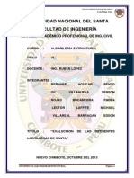 Informe de Albañileria Estructural