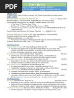 Dave Daino Resume