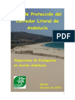 Alegaciones Al Plan de Protección Del Corredor Litoral de Andalucía