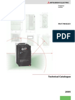 Mitsubishi f700 Series Manual