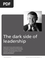 The Dark Side of Leadership