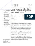 Social Protection Index Brief: Social Assistance Programs in Asia and The Pacific (ADB Brief No. 16)