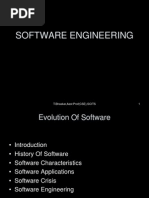 Software Engineering: T.Bhaskar, Asst Prof (CSE), SCITS 1