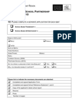 Application Form Wyong Trade School 2010