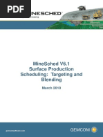 Surface Production Targeting and Blending