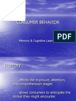 Memory & Cognitive Learning