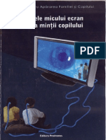 Efectele Micului Ecran Asupra Mintii Copilului PDF