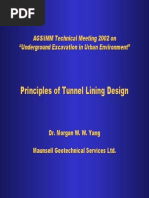 Tunnel Lining Design PDF