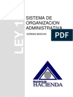 Normas Basicas - Sistema Organizacion Administrativa