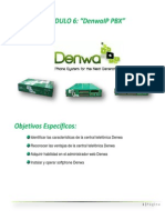 Texto Denwa Comunicaciones Convergentes - Módulo 6 DENWAIP PBX