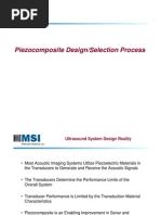 Piezocomposite Transducer Design