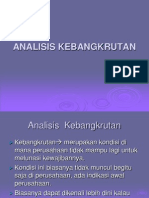 Analisis Kebangkrutan - LA