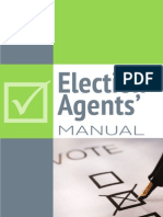 Election Agents Manual PDF