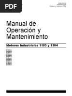 Manual de Mantenimiento Perkins 1103 y 1104