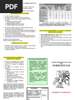 Triptico Del Emergencias