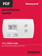 Installation Guide: Non-Programmable Digital Thermostat