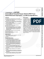 FSQ0565R, FSQ0765R Green-Mode Fairchild Power Switch (FPS™) For Quasi-Resonant Operation