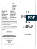 La Unicidad en La Deidad-Tercera Edicion