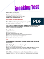 FCE Test PDF