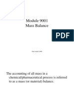 Mass Balance