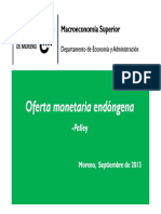 Oferta Monetaria Endógena