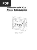 Manual 3000 Series T32XW Indicator ES