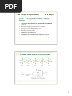 Lecture 8 - The Spectrochemical Series - Color and Magnetism