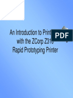 An Introduction To Printing in 3D