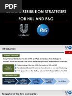 Difference BW HUL and P&G Distribution Structure PDF