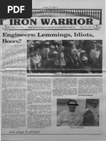 Iron Warrior: Volume 12, Issue 7