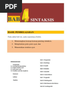 Bab 4 Sintaksis PDF