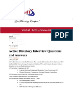 Active Directory Interview Questions and Answers: Search