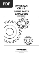 Dynapac CM 13: Spare Parts Catalogue