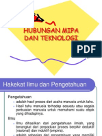 Hubungan Mipa Dan Teknologi