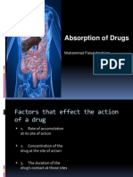 Absorption of Drugs