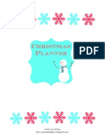 Christmas Planner PDF