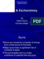 Burns & Escharotomy