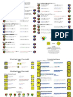 Badmephisto's Speedcubing Guide First 2 Layers: Arranged by Andy Klise