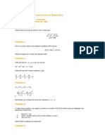 Olimpiadas Matematicas 1