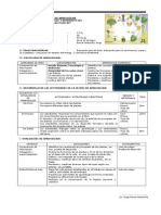 Sesion - de - Aprendizaje Clasificacion de Las Plantas